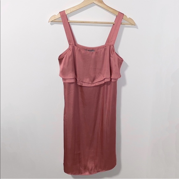 Pink Satin Dress - Picture 1 of 4